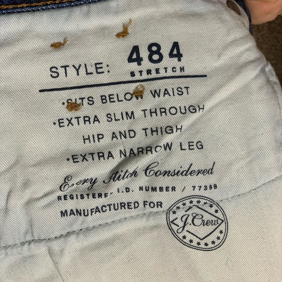 **SOLD** J.Crew Slim-fit Stretch Denim. - Picture 5 of 5